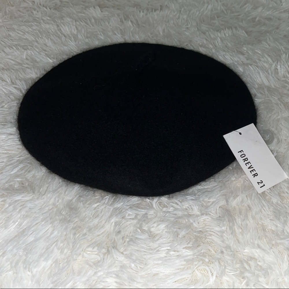 Black Beret Hat